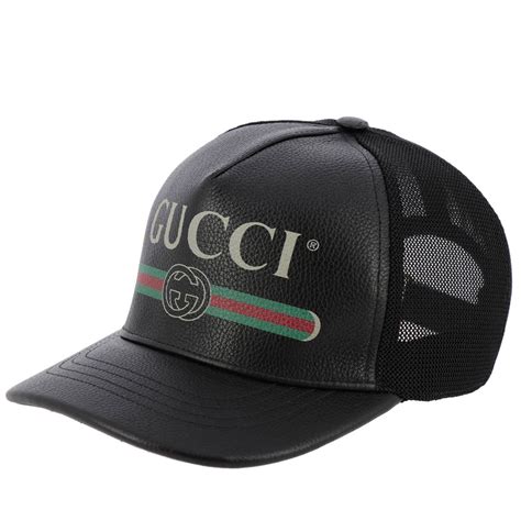 cappellino gucci nero|Gucci cappelli.